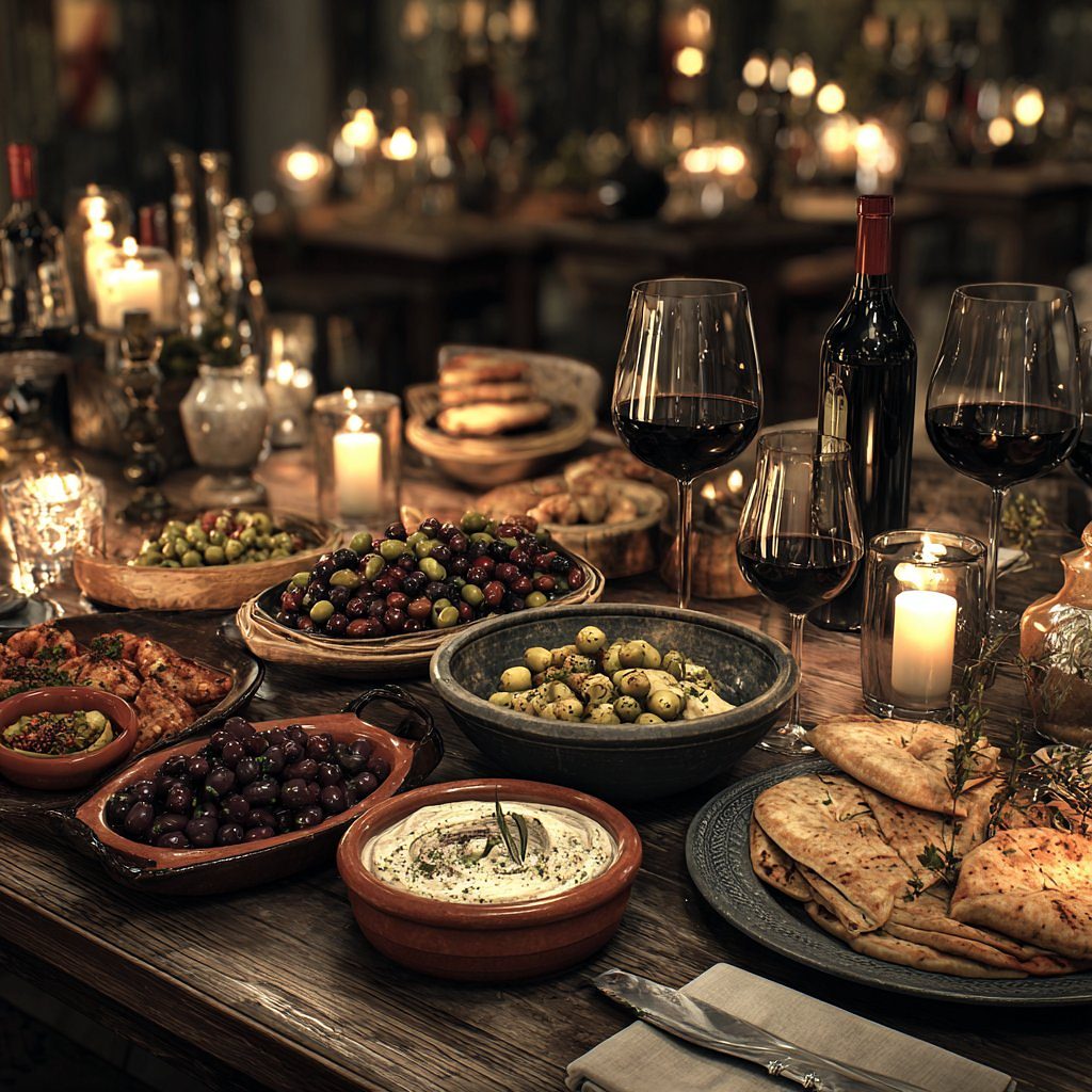 Meze table